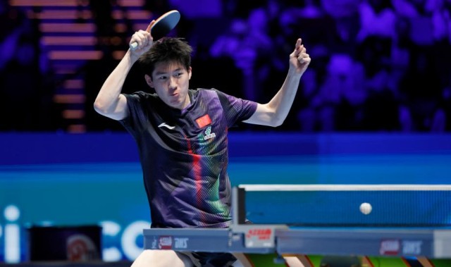 hth直播中心-国际乒联单打世界杯：温瑞博1-4林昀儒 无缘男单八强